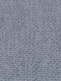 Ecksofa Saint (3-Sitzer) in Blaugrau mit Eichenholz-Füssen, Bezug: Polyester Der hochwertige, Gestell: Massives Kiefernholz, Spa, Webstoff Blaugrau, B 243 x T 220 cm