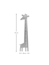 Metro Giraffe, Metallo verniciato a polvere, Grigio, Larg. 28 x Alt. 115 cm