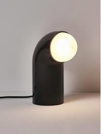 Stolní lampa Memphis, Polyresin, Černá, Š 11 cm, V 26 cm