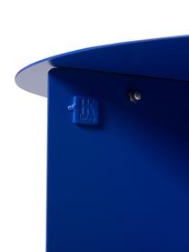 Runder Metall-Beistelltisch Dinga in Blau, Metall, beschichtet, Blau, Ø 40 x H 45 cm