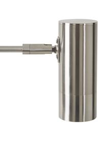 Lampa biurkowa Cassandra, Odcienie srebrnego, błyszczący, G 47 x W 55 cm