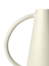 Vaso di design Frigya, Gres, Bianco crema, Ø 6 x Alt. 31 cm