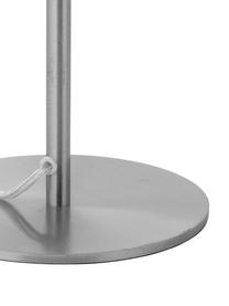 Lampa stołowa z metalu Matilda, Nikiel, Ø 29 x W 45 cm