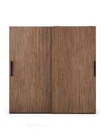 Szafa modułowa z drzwiami przesuwnymi Simone, 200 cm, różne warianty, Korpus: płyta wiórowa z certyfika, Drewno naturalne, W 200 cm, Basic