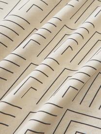 Funda nórdica de algodón estampado Milano, Beige, Cama 150/160 cm (240 x 220 cm)