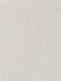 Premium boxspring bed Eliza in beige, Matras: 5-zones pocketvering, Poten: massief gelakt berkenhout, Geweven stof beige, 160 x 200 cm