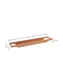 Badplank Bambel van bamboehout, Bamboehout, Bamboe, B 70 x H 5 cm