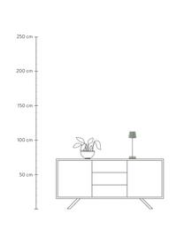 Lampe d'extérieur LED mobile intensité variable Trellia, Vert, Ø 15 x haut. 38 cm