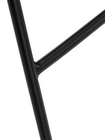 Chaise tressée Providencia, Brun clair, noir, larg. 44 x prof. 55 cm