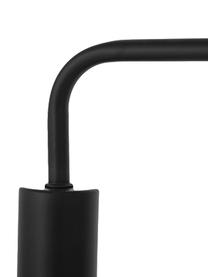 Lampa biurkowa z metalu Flow, Czarny, S 18 x W 57 cm