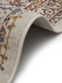 Tappeto vintage multicolore da interno-esterno Dana, 100% polipropilene, Tonalità beige, Larg. 120 x Lung. 180 cm (taglia S)