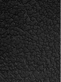 Runder Couchtisch Winston, Holz, schwarz lackiert, Ø 70 cm