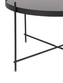 Kulatý konferenční stolek Cupid, Černá, Ø 63 cm, V 40 cm