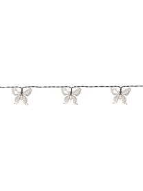 Guirlande lumineuse solaire Papillon, 280 cm, 15 lampions, Noir, transparent, long. 280 cm