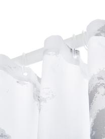 Zasłona prysznicowa Marble, 100% poliester
Produkt odporny na wilgoć, niewodoodporny, Antracytowy, biały, S 180 x D 200 cm