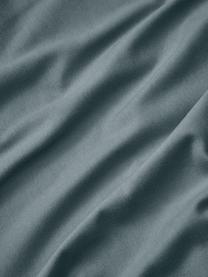 Flanell-Bettdeckenbezug Biba, Webart: Flanell Flanell ist ein k, Graugrün, B 155 x L 220 cm