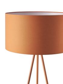 Lampadaire trépied scandinave Cella, Terracotta, Ø 48 x haut. 158 cm