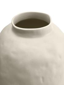 Ręcznie wykonany wazon z ceramiki Saki, Ceramika, Odcienie kremowego, Ø 25 x W 32 cm