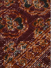 In- & Outdoor-Teppich Tilas in Rot/Orange, Orient Style, 100% Polypropylen, Rot, Orange, Anthrazit, B 80 x L 150 cm (Größe XS)