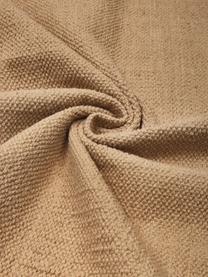 Ręcznie tkany dywan z bawełny Agneta, 100% bawełna, Jasny brązowy, S 70 x D 140 cm (Rozmiar XS)