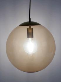 Lampa wisząca ze szkła Bao, Złoty, Ø 35 cm