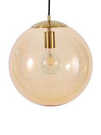 Lampa wisząca ze szkła Bao, Złoty, Ø 35 cm
