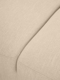 Ecksofa Melva (4-Sitzer), Bezug: 100% Polyester Der hochwe, Gestell: Massives Kiefernholz, FSC, Füße: Kunststoff, Webstoff Dunkelbeige, B 319 x T 196 cm, Eckteil links