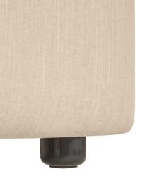 Ecksofa Melva (4-Sitzer), Bezug: 100% Polyester Der hochwe, Gestell: Massives Kiefernholz, FSC, Füße: Kunststoff, Webstoff Dunkelbeige, B 319 x T 196 cm, Eckteil links