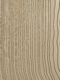 Grand cache-pot aspect bois Tam Tam, Plastique, Couleur sable, Ø 17 x haut. 27 cm