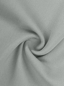 Housse de coussin en coton gris clair Mads, 100 % coton, Gris clair, larg. 40 x long. 40 cm