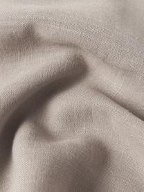 Funda de cojín de lino Lanya, 100% lino 

Por naturaleza, el lino tiene un tacto bastante tosco y un aspecto arrugado natural. La alta resistencia al desgarro hace que el lino sea resistente a la abrasión y duradero., Beige, An 40 x L 60 cm
