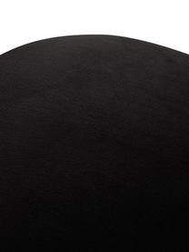 Fluwelen stoel Rachel in zwart, Bekleding: fluweel (polyester), Poten: gepoedercoat metaal, Fluweel zwart, B 53  x D 57 cm