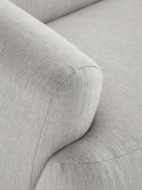 Canapé d'angle modulable Sofia, Tissu gris clair, larg. 272 x prof. 160 cm, méridienne à droite