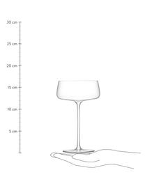Kieliszek do szampana Metropolitan, 4 szt., Szkło, Transparentny, Ø 10 x W 17 cm, 300 ml