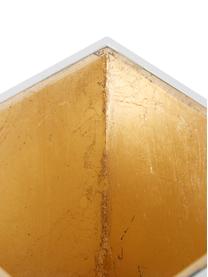 Spot plafond LED Marty, Blanc, couleur dorée, larg. 10 x haut. 12 cm