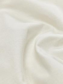 Bestickte Baumwoll-Kissenhülle Bardia in Beige, Bezug: 100 % Bio-Baumwolle, Beige, Cremeweiß, B 45 x L 45 cm