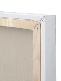 Ręcznie malowany obraz na płótnie Freja Green Gate, Odcienie zielonego, odcienie beżowego, S 90 x W 120 cm