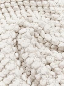 Kissenhülle Indi mit strukturierter Oberfläche in Cremeweiß, 100% Baumwolle, Cremeweiß, B 30 x L 50 cm