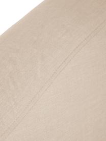 Letto boxspring premium in tessuto beige Dahlia, Materasso: nucleo a 5 zone di molle , Piedini: legno massiccio di betull, Beige, 140 x 200 cm, durezza H2