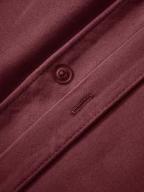 Federa in flanella Biba, Rosso scuro, Larg. 50 x Lung. 80 cm