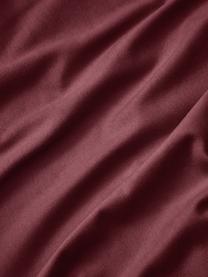 Federa in flanella Biba, Rosso scuro, Larg. 50 x Lung. 80 cm