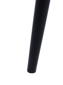 Sillas tapizadas Karla, 2 uds., Tapizado: 100% poliéster, Patas: metal, Tejido gris oscuro, negro, An 44 x F 53 cm