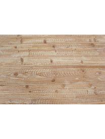 Stolik kawowy z drewna Garrett, Blat: drewno jodłowe, Nogi: metal epoksydowany, Drewno jodłowe, S 120 x G 60 cm