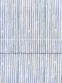 Dekbedovertrek Stripe Along, Katoen

Katoenen beddengoed voelt aangenaam zacht aan op de huid, absorbeert vocht goed en is geschikt voor mensen met allergieën., Blauw, wit, 240 x 220 cm, 3-delig