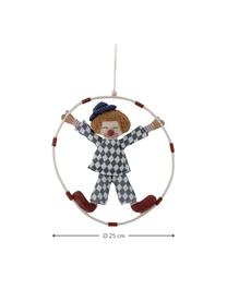 Mobile Alfredo, Bezug: 80 % Polyester, 20 % Baum, Blau, Rot, Weiß, Ø 25 cm