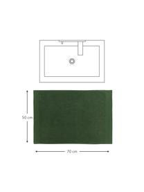 Badmat Premium van biokatoen, antislip, 100% biokatoen, GOTS-gecertificeerd (van GCL International, GCL-300517)
Zware kwaliteit, 750 g/m², Groen, B 50 x L 70 cm