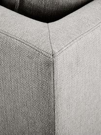 Canapé d'angle Tribeca, Tissu gris clair, larg. 315 x prof. 228 cm, méridienne à gauche
