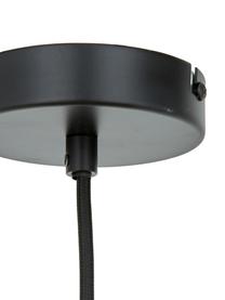 Lampa wisząca z plecionki wiedeńskiej Vienna, Beżowy, czarny, kremowy, Ø 40 x W 40 cm