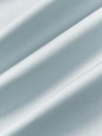 Copripiumino in raso di cotone Comfort, Azzurro, Larg. 200 x Lung. 200 cm