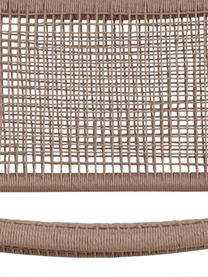 Fauteuil large bois de teck Derby, Bois de teck, beige, larg. 60 x prof. 80 cm